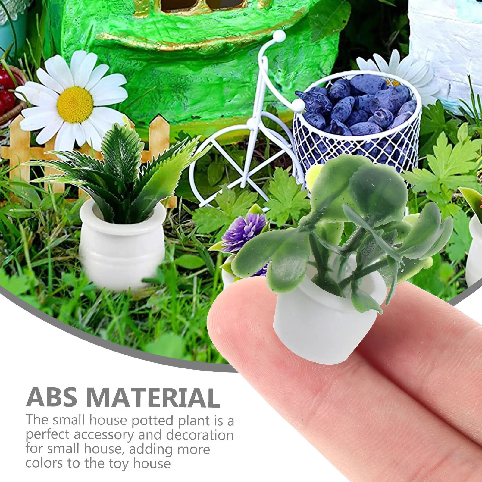 

14Pcs Mini Bonsai Miniature Potted Plants Decor for Mini House Tiny Bonsai Accessories Micro Landscape Garden Home Desktop