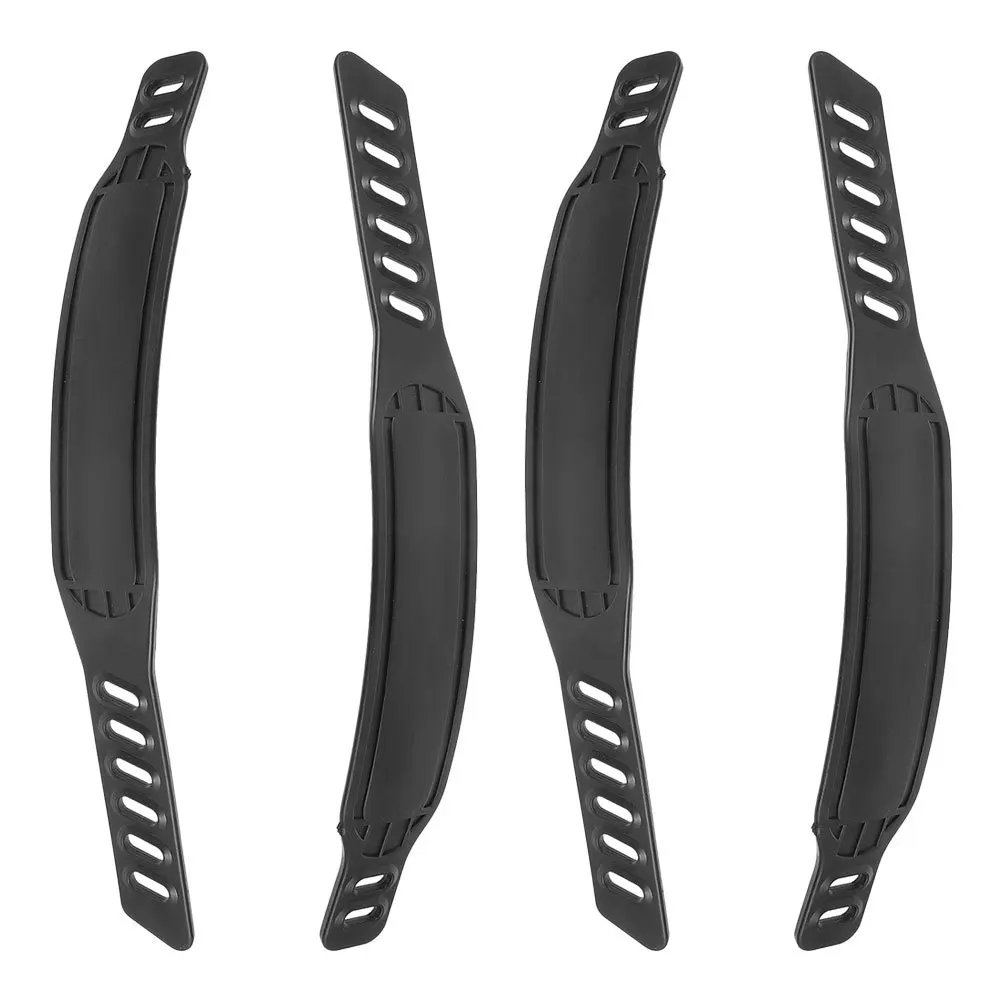 

2Pairs Professional Adjustable Bike Pedal Straps Plastic Bands for Exercise Bike Fixing Replacement Accessories