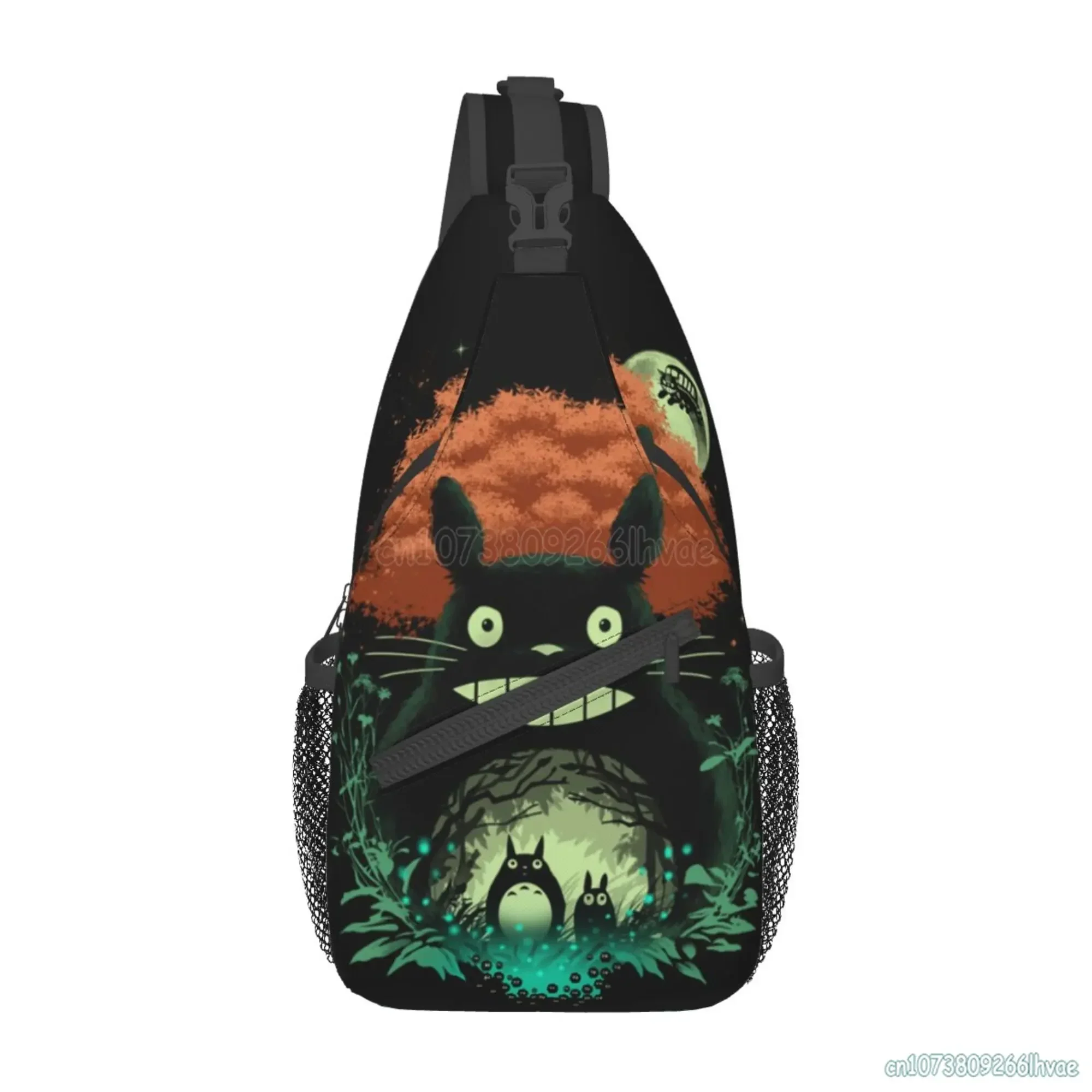 Customized Cute Cartoon Anime Sling Bag Unisex Chest Backpack Crossbody Bag Travel Hiking Casual Sport Climbing Runners Daypack