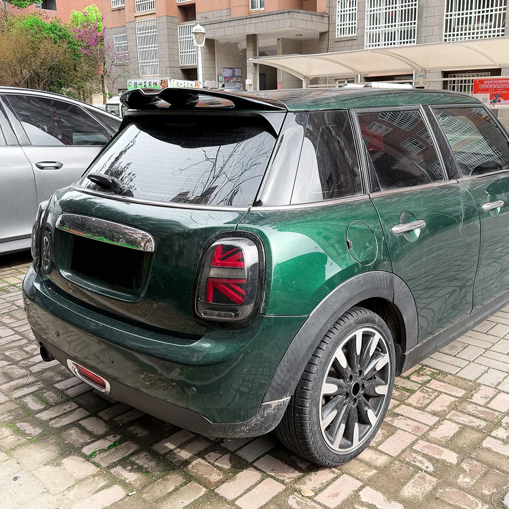 For Mini One F55 F56 2014-2024 ABS Plastic Car Rear Trunk Lid Roof Spoiler Wings Body Kit Exterior Tuning Accessories Part