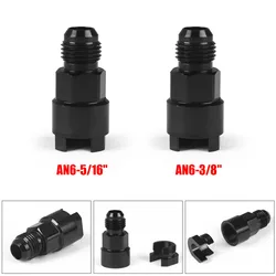 Aluminum Fuel Line EFI Adapter Fitting 6AN AN6 AN-6 Male to 3/8
