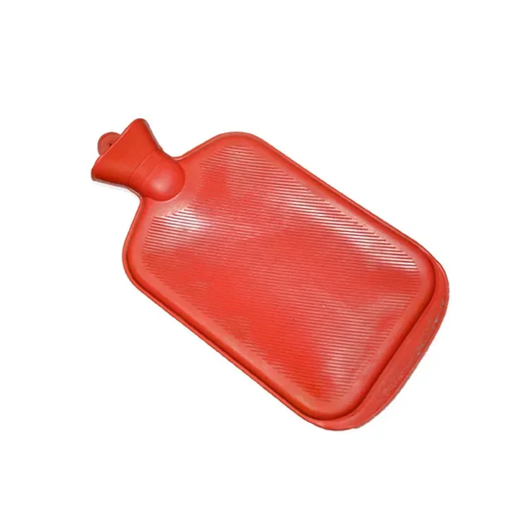 long rubber hot water bottle Hand Warming Reusable Natural Rubber  Small Hot Water Bottle Bag 2000Ml