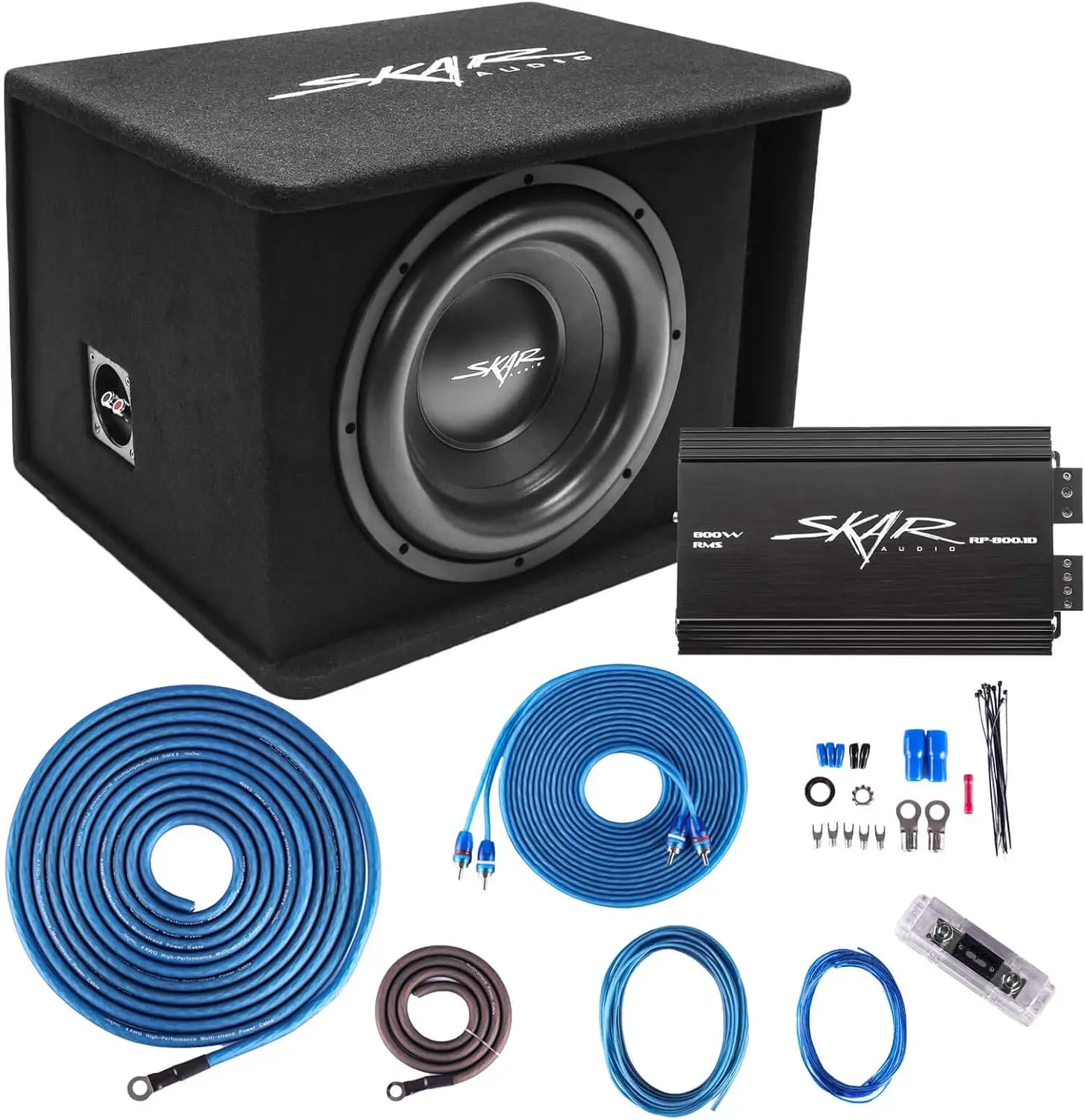 

Сабвуфер Skar Audio 12 SDR 1200W с корпусом и усилителем в комплекте