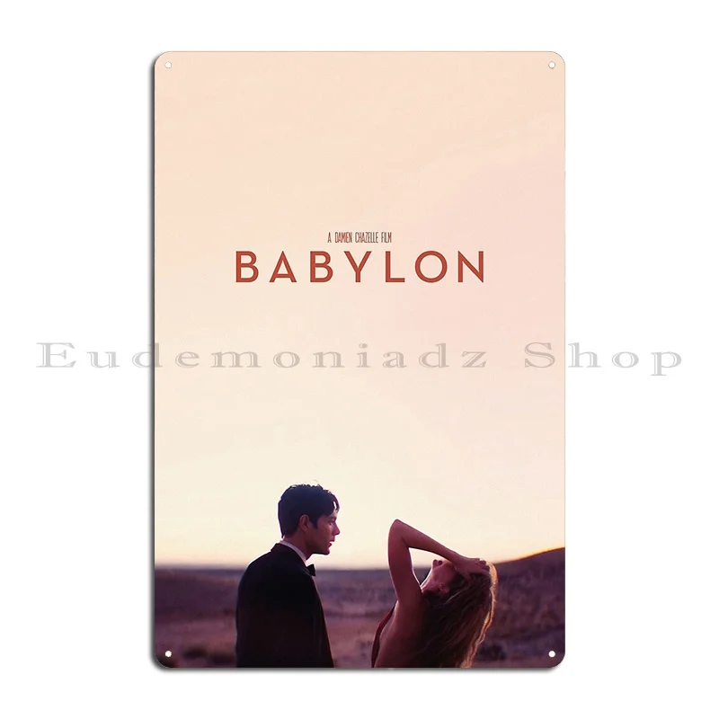 Babylon Poster Metal Sign Create Cinema Decoration Design Personalized Tin Sign Poster