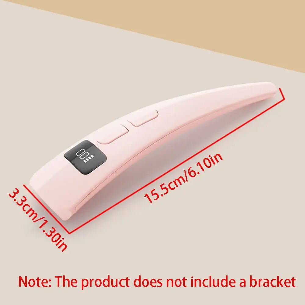 أدوات رسم الأظافر سريعة الجفاف مجفف الأظافر ضوء USB 2 طرق صغيرة معالجة بالأشعة فوق البنفسجية ضوء يده مع شاشة عرض الأشعة فوق البنفسجية LED مسمار مصباح السفر