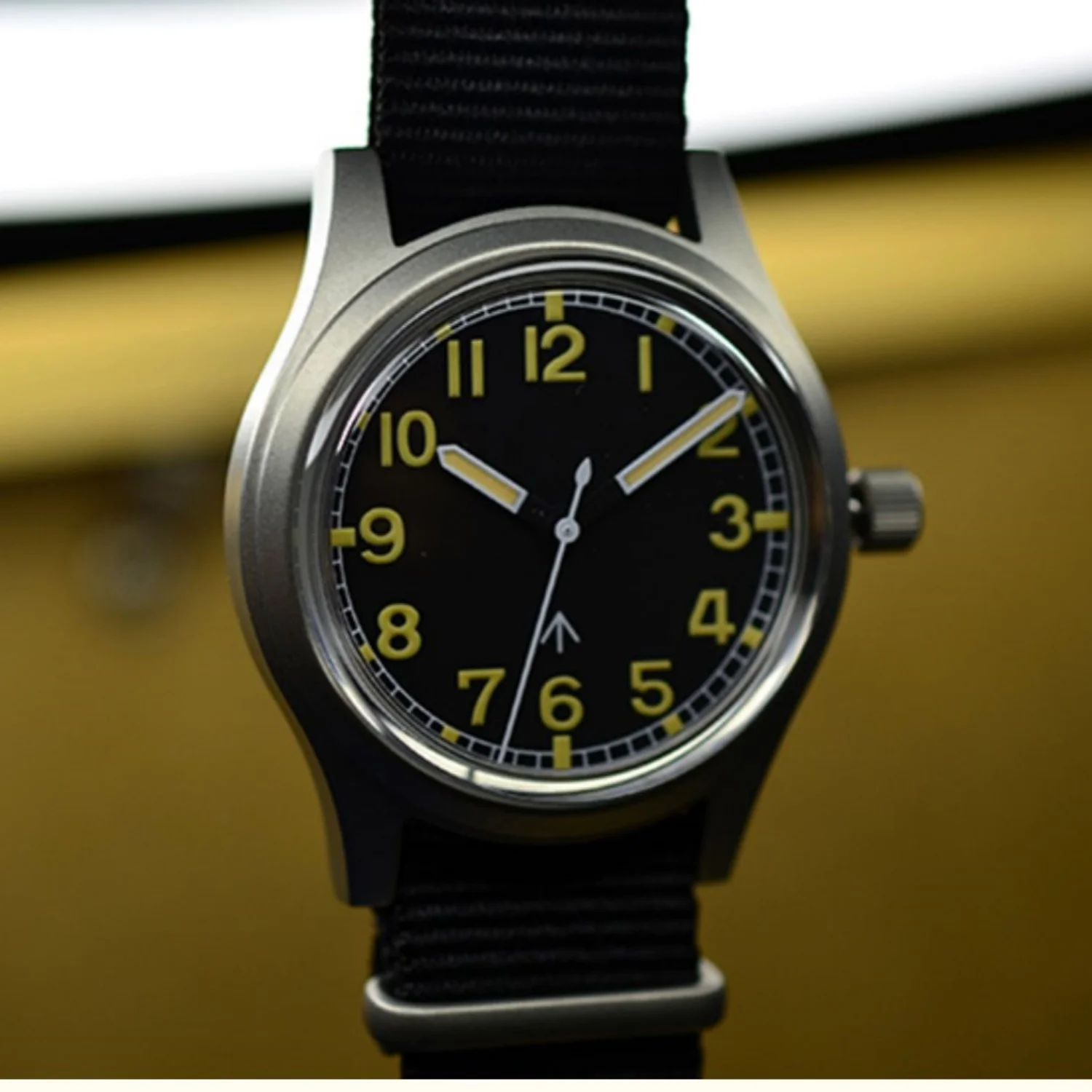 Baltany 2025 Herren-Mechanische Uhr NH35 Retro Pilot Military Luminous Edelstahl Saphirglas Wasserdicht Reloj Hombre