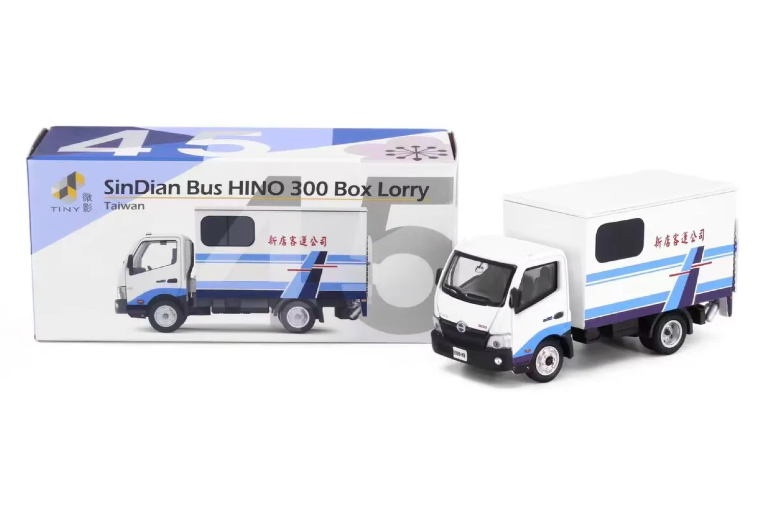 

Миниатюрная модель автобуса Hino 300 Box Lorry TW45 SinDian в масштабе 1/76, коллекционная, лимитированная серия, хобби-игрушка