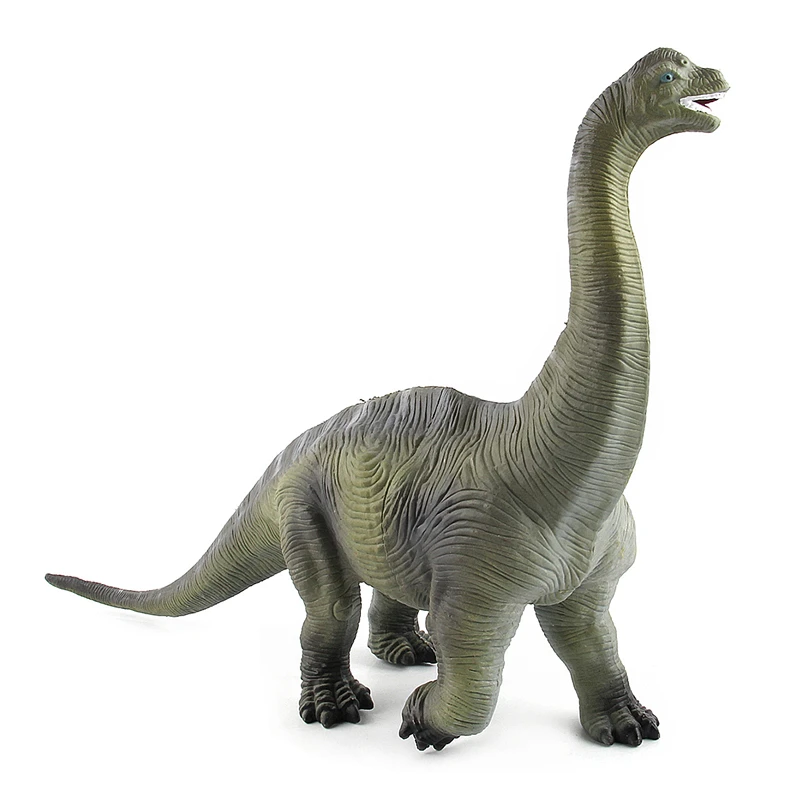Wysokiej jakości dinozaury jurajskie świat Hollow figurki zielony Brachiosaurus zabawki modele dla dzieci prezenty świąteczne wystrój
