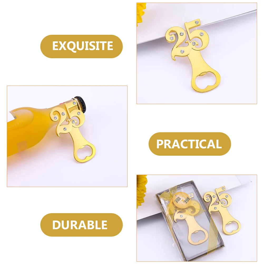 

2pcs Creative Rhinestone Premium Alloy Manual Beer Opener For Party Cocktail Halloween Party Beer Bottle Opener, Metal Soda