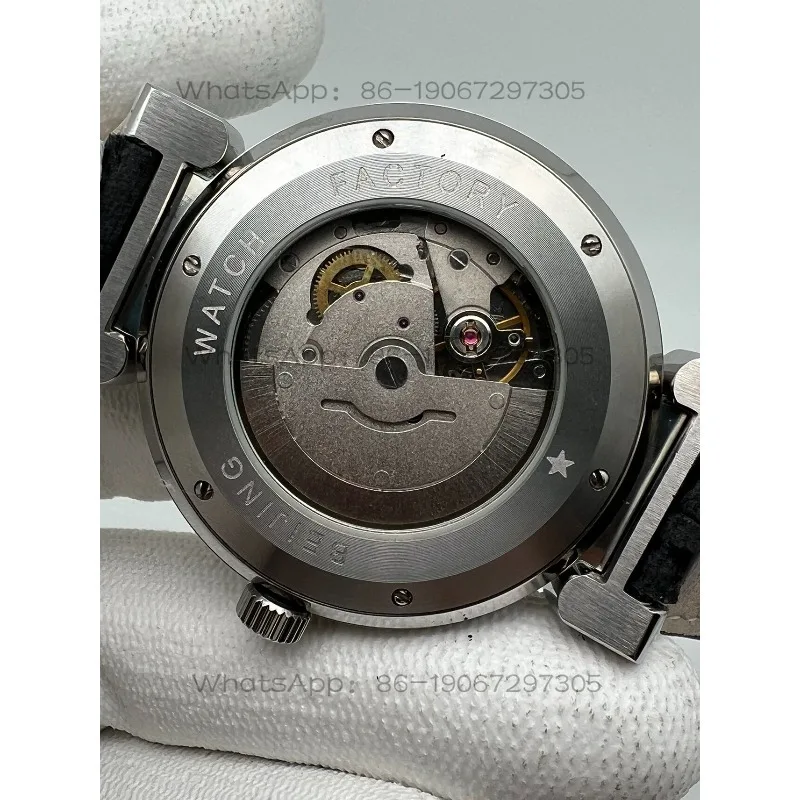 Men's Watch, White Disc Complex Function Fully Automatic Mechanical Watch