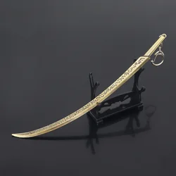 22cm Hand of Malenia Katana Sword Elden Game Weapon Ornament Peripheral Real Steel Katana Collection Accessories Gifts for Boys