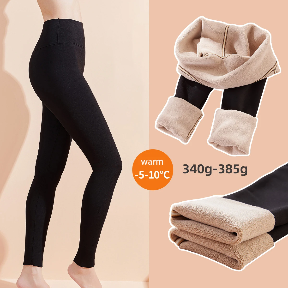 Celana legging wanita, celana ketat elastis hitam, Legging Kebugaran Olahraga, penutup pinggang tinggi, celana legging hangat musim gugur, musim dingin