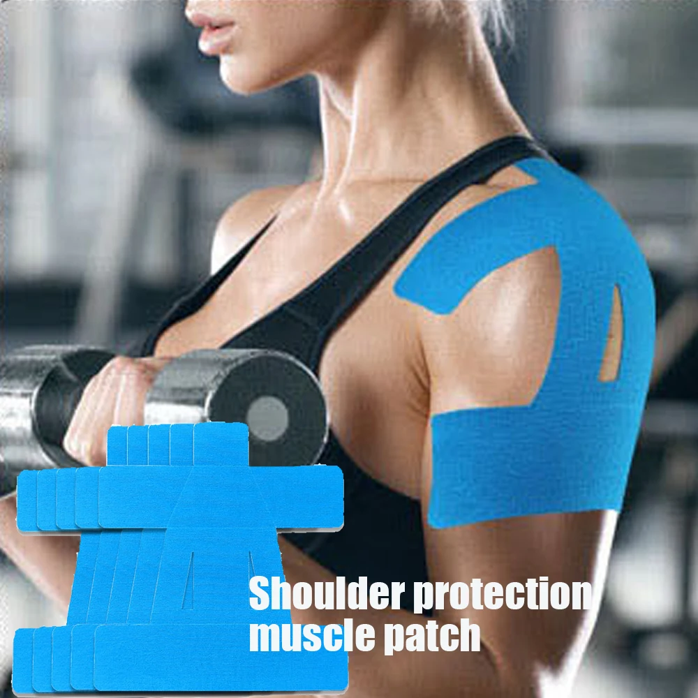 Kinesiology Tape Precut Shoulders Sports Muscle Tape Bandage Muscle Injury  Athletic Tape for Pain Support