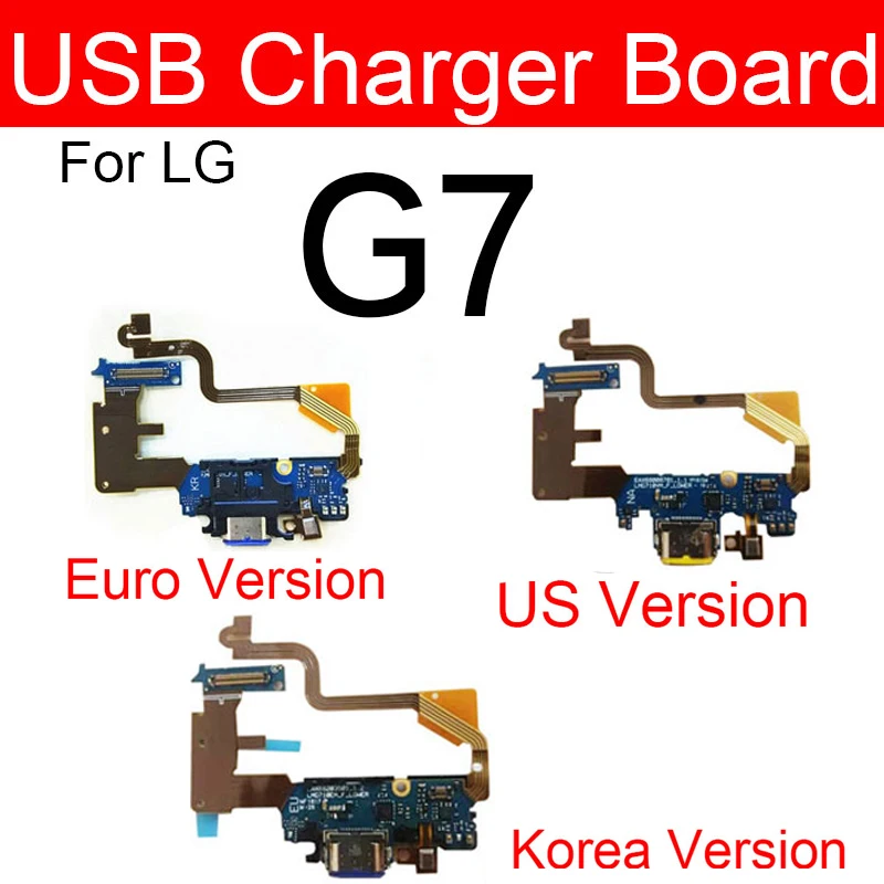 USB Charging Dock Port Jack Connector Charger Board For LG G5 G6 G600 H870 G7 G710 G8 G820N Q7 Q610 Q8 G8X