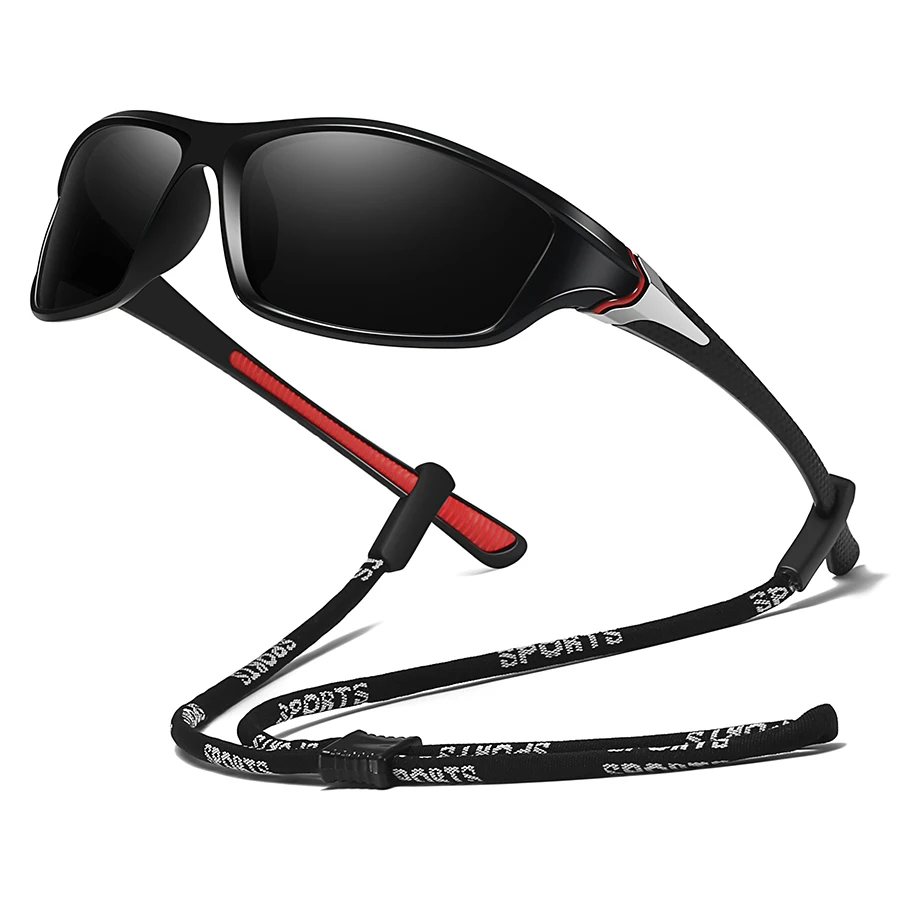 AliExpress WSZ Fashion Vintage Sports With Chain Eyewear Cycling Men Women Mountaineerin Metal Decoration Sports Sun Glasses Leisure Driving