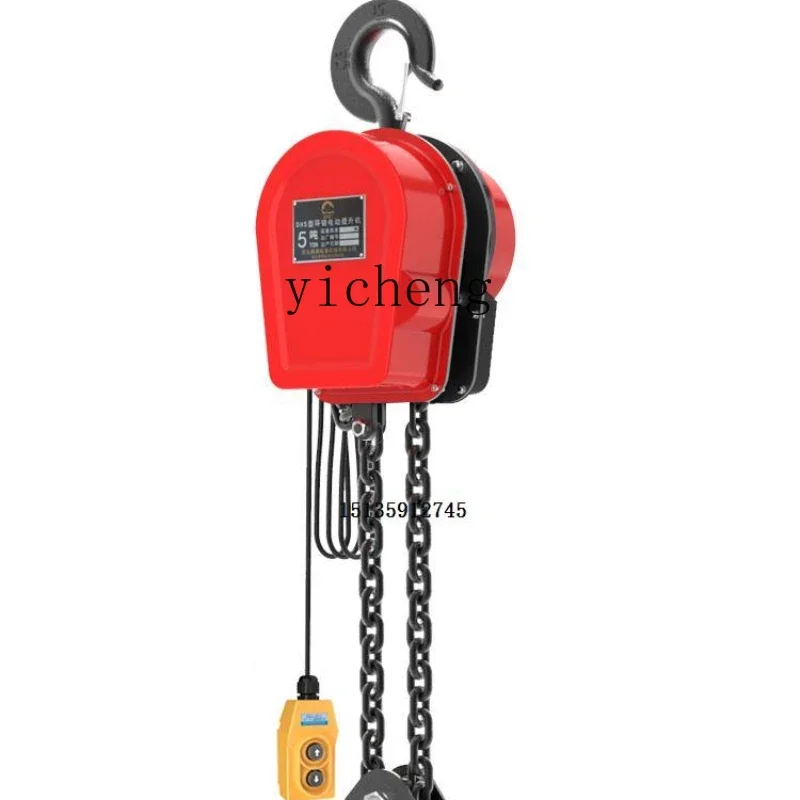 

ZK ring chain electric hoist 380v crane household small lift hoist crane 220v