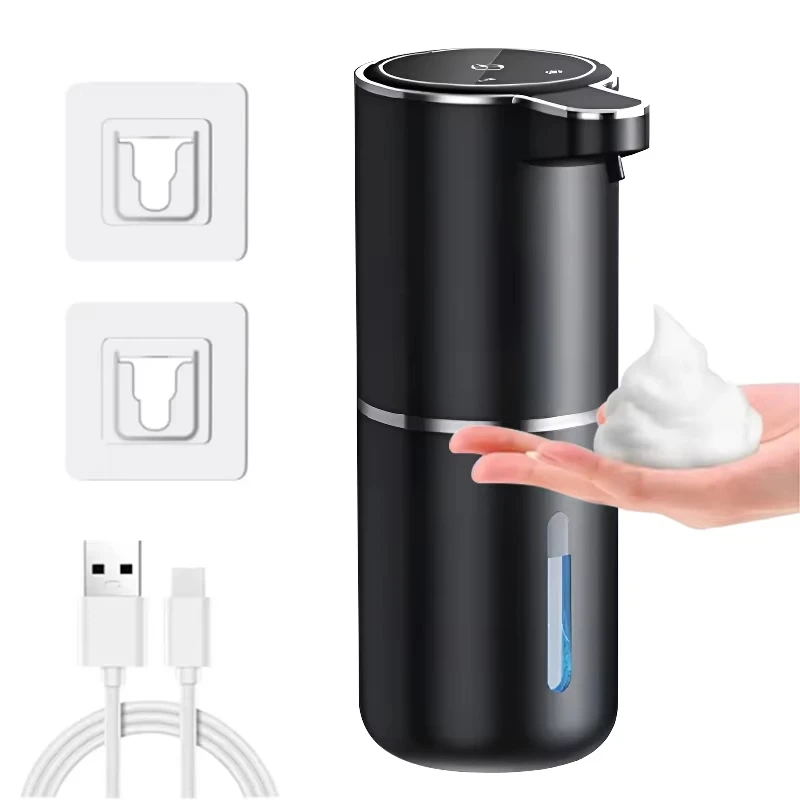 New Soap Dispenser Touchless Sensor Smart Washing Hand Foam and Liquid Mode for Bathroom Kitchen,Foam Soap Dispenser