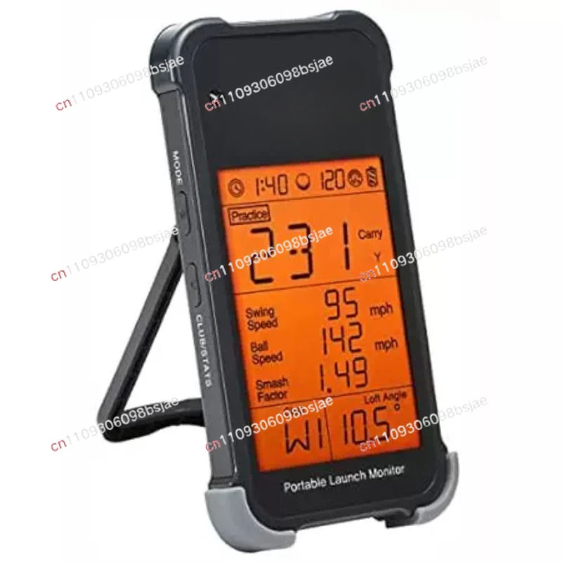 Professional golf speedometer emulator mini portable swing analyzer