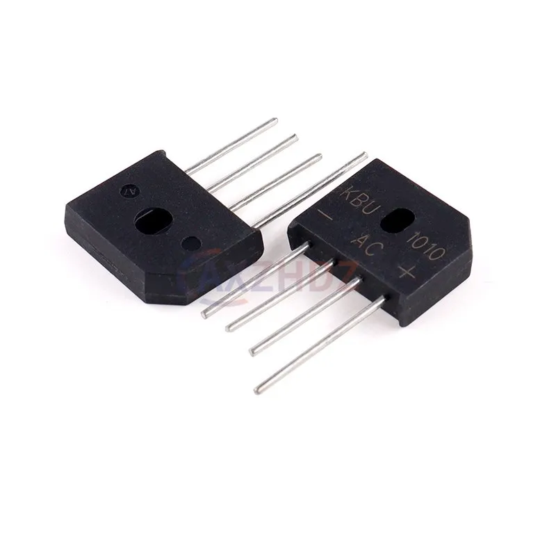 5PCS KBU608 6A 8A 10A 15A 25A 35A 800V 1000V 1KV DIP 4Pin Silicon Bridge Rectifier KBU808 KBU810 KBU1010 KBU1510 KBU2510 KBU3510