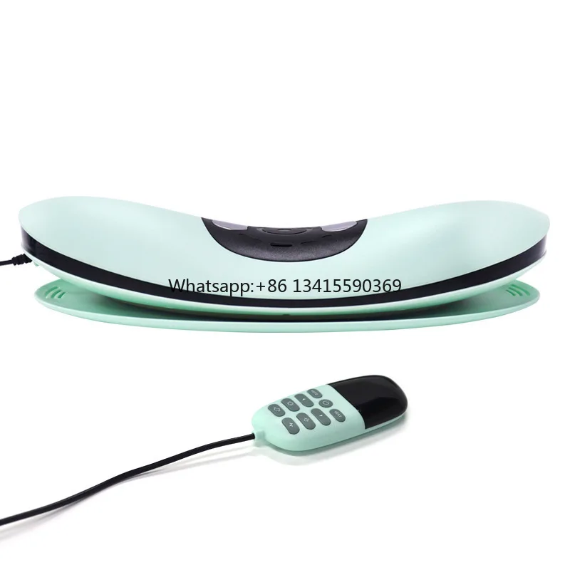 

Smart Waist Massager Intelligent Electric Soother Waist Plate Hot Compress Vibration Inflatable Lumbar Massager
