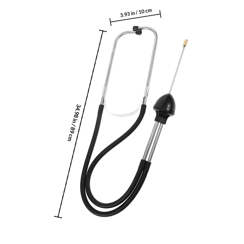 2Pcs Stainless Steel Water Leak Test Stick Portable Underground Pipe Detection Tool for Mechanics Home Use High Precision Leak
