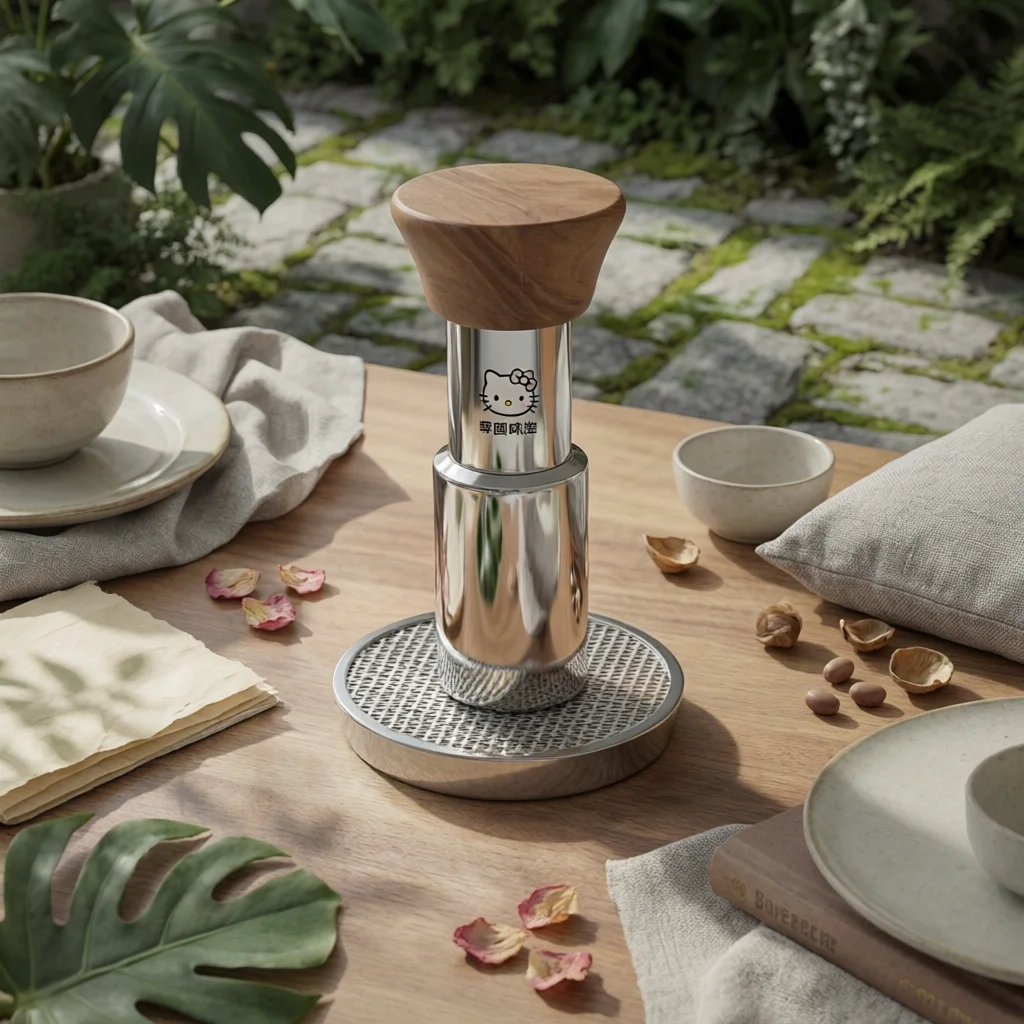 Coffee Tamper Stainless Steel Espresso Tamper Coffee Specialist Tool Compact Long-Lasting