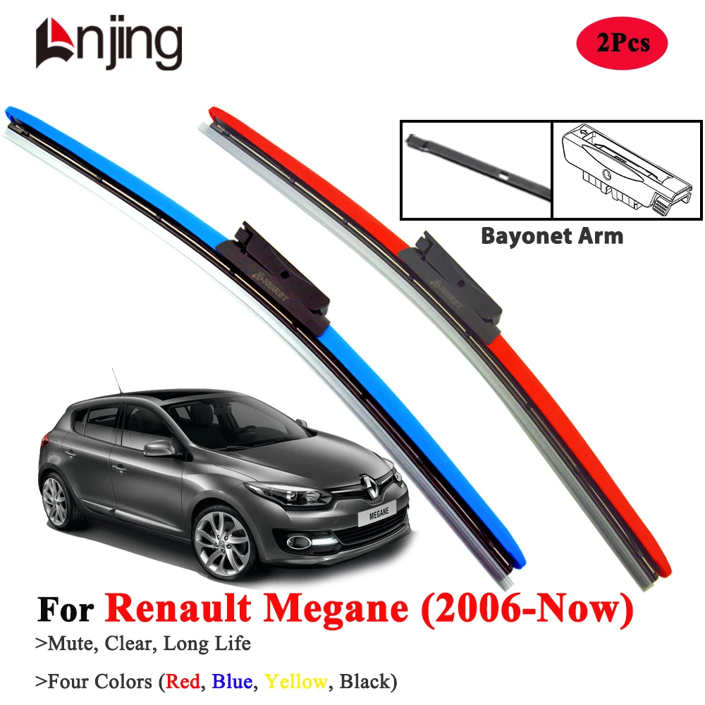 

LNJING Wiper Blades For Renault Megane 2006-Now
