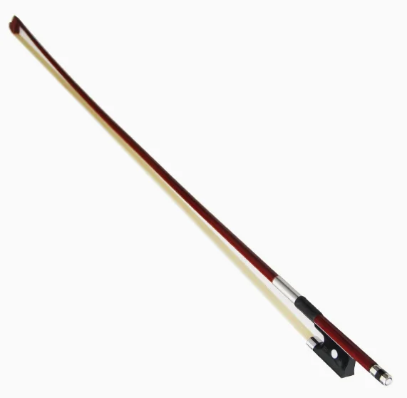 Brazilian Wood Violin Bow Pure Horse Hair String Instrument Accessory For Violin Beginner Players