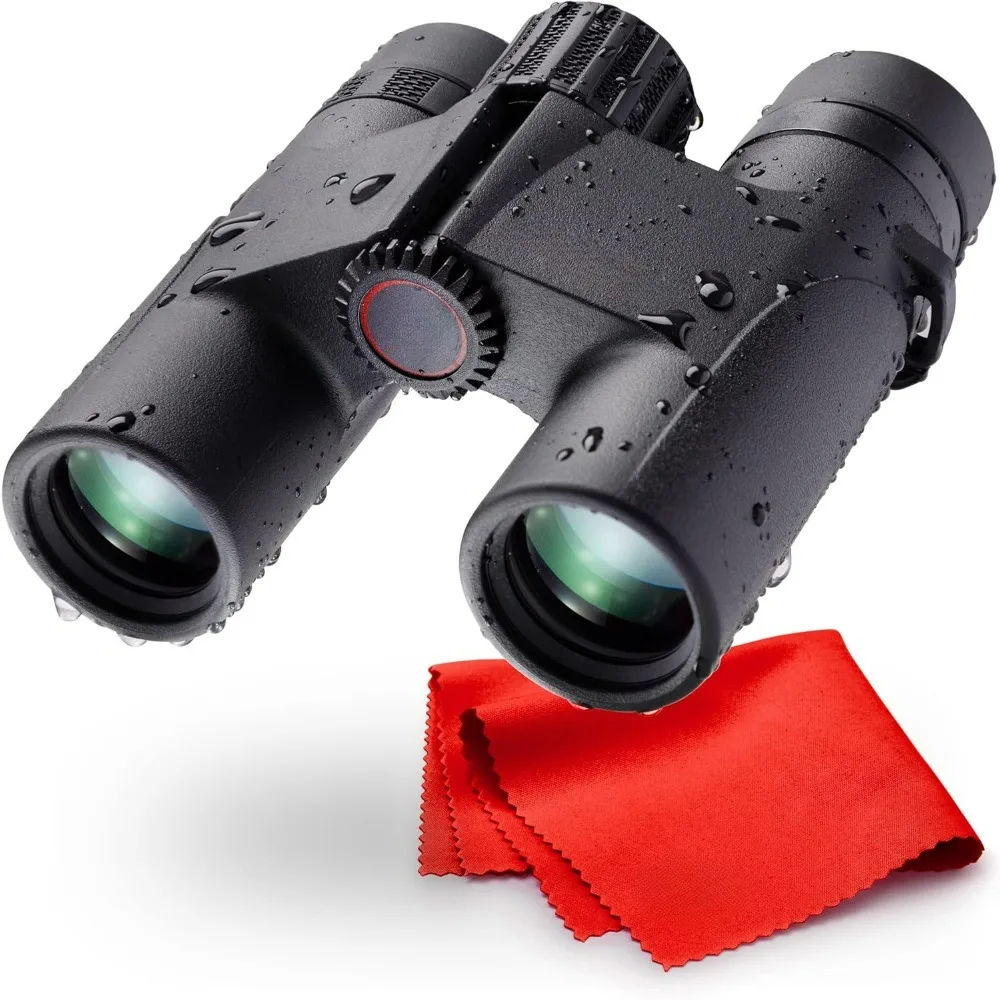 F4F Wildcat 8x25, 7 Prism Best Binoculars for Hiking, Hunting, Bird Watching, Boating and Other Field Work, Designed in America.