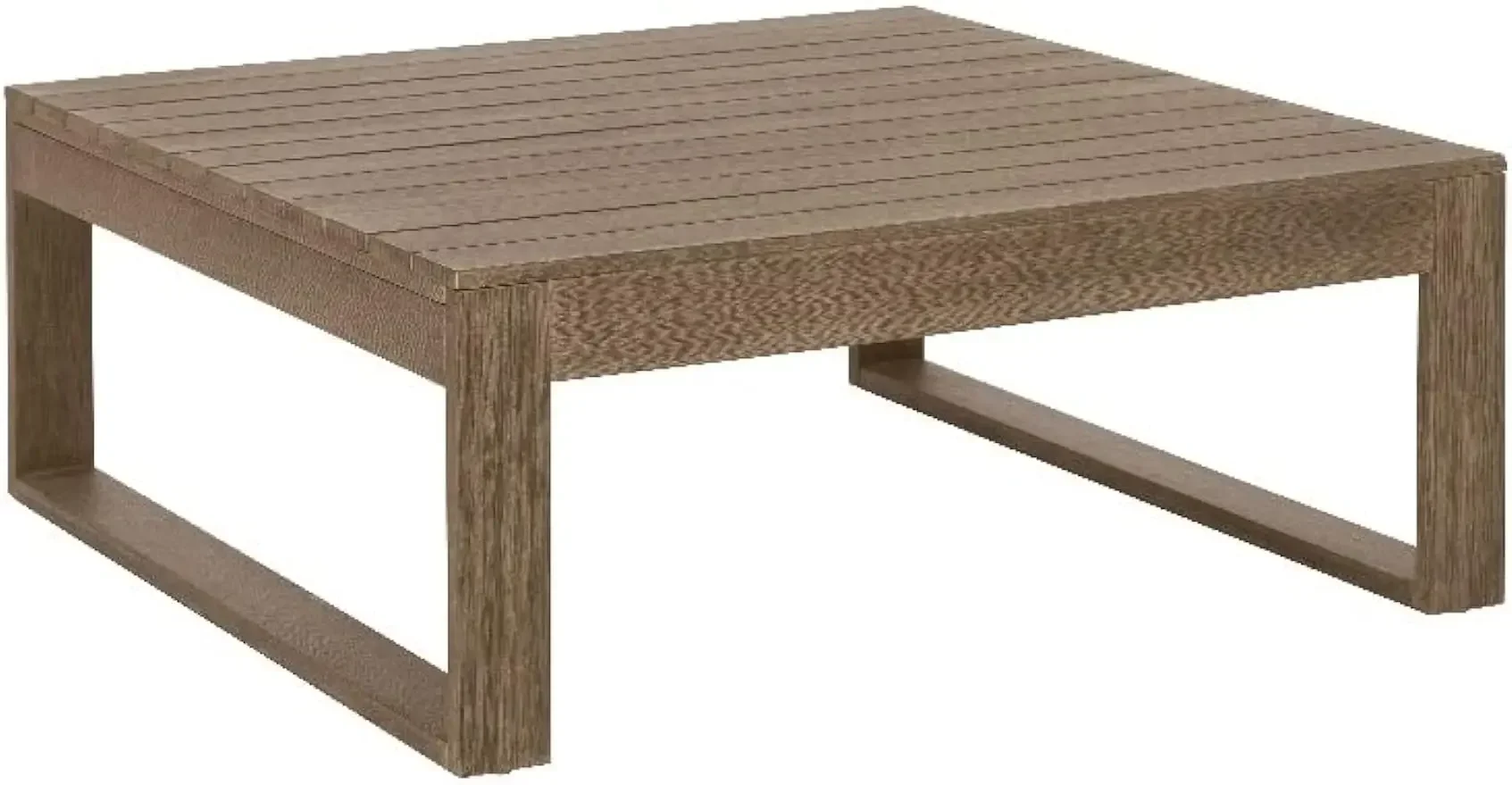 Mesa de centro de exterior Ellis Wood en natural