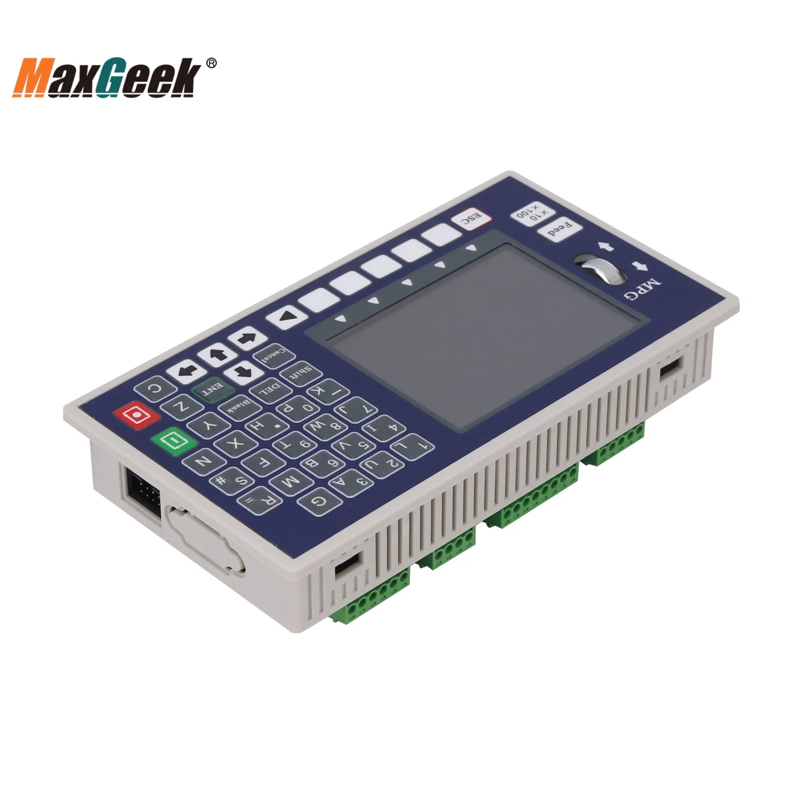 Maxgeek TC55 1 2 3 4 Axis CNC Controller System G Code Motion Controller con MPG per fresatrici CNC