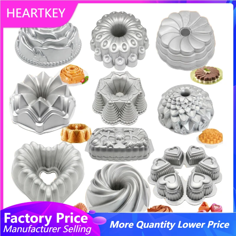 Cake Molds Rose Rose  Pumpkin Heart-Shaped Mousse Cake Pan Baking DIY Tools Decoration Mould