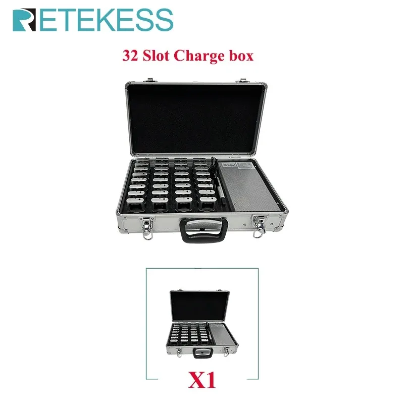 Retekess T130U Accessoires Draadloos Radiogids Systeem Draadloze Audio Zender, Ontvanger, Microfoon Voor Toerisme, Conferenties