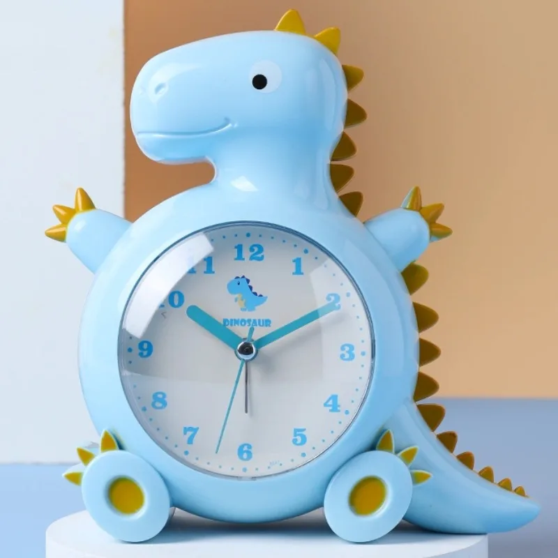 Creative Talking Dinosaur Alarm Cute Mini Clock Led Digital Desk Table Clocks  Decrotion Gifts Needle Stopwatch Home Decoration