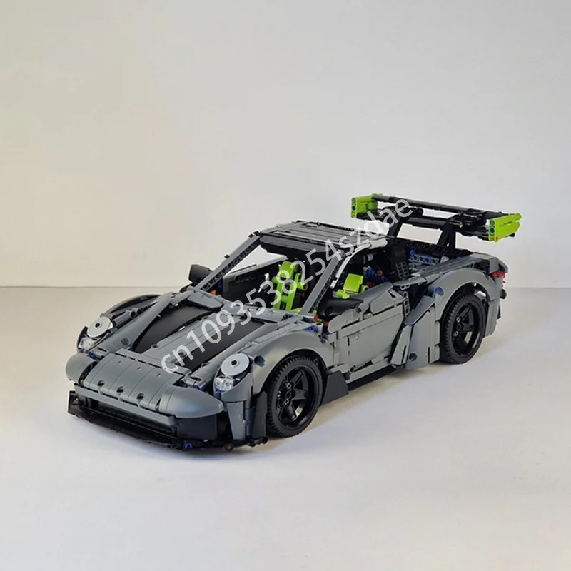 

1687 шт. MOC Porscheed RS B, альтернативная модель 1, масштаб, техническая игрушка, строительные блоки, сборка, рождественские подарки, идея «сделай сам», детский день рождения