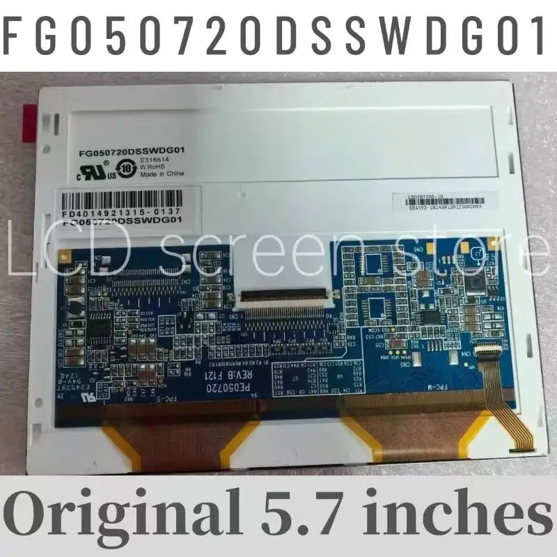 Tela LCD 100% genuína de 5,7 polegadas FG050720DSSWDG01
