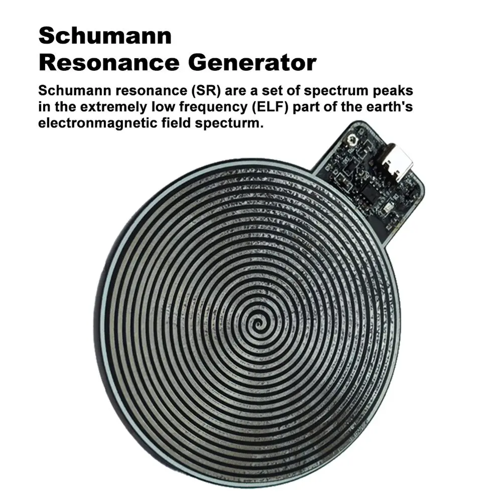 7.83Hz Frequency Schumann Resonance Generator Stable Pulse USB Power Supply Waveform Pulse Generator Type-C Pulse Chip
