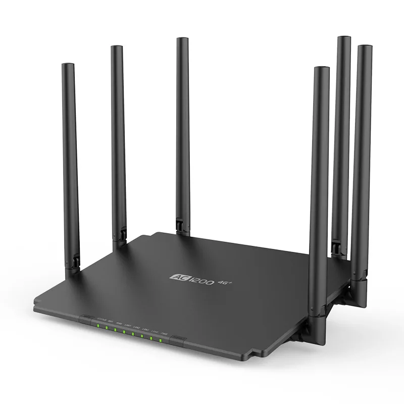 

AC1200 Dual-Band 4G LTE WiFi Router Full Gigabit Wave2 MU-MIMO 4G LTE Cellular Network Router with SIM card slot