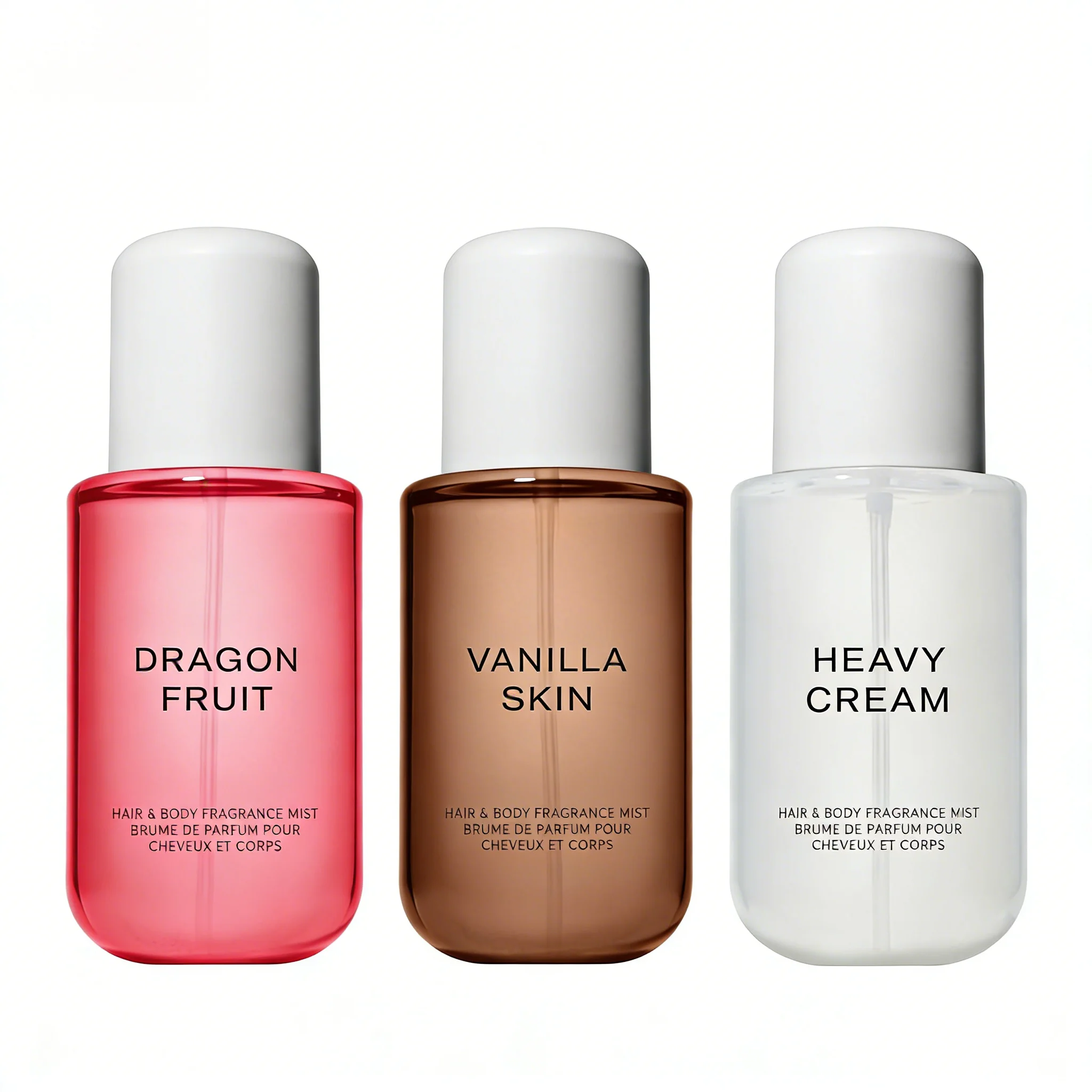 Bruma Corporal Cremosa Intensa, 8 Fl Oz – Perfume para Cabello y Cuerpo para Mujer, Spray Corporal Gourmand de Vainilla con Malvavisco y Coco