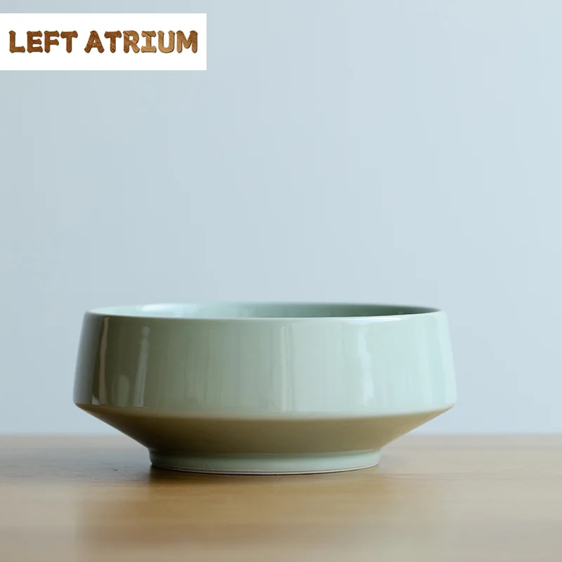 

Song Qingze неторопливая мытая керамическая чашка для мытья чая ручной работы, резервуар для мытья остатков чая, резервуар для воды, аксессуары для чайной церемонии