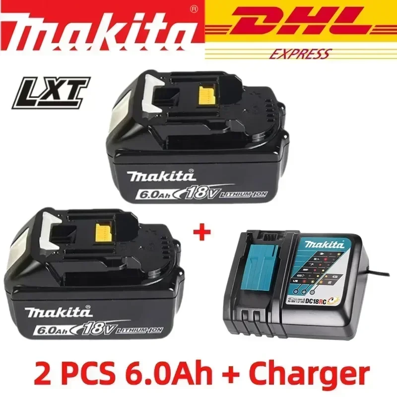 Makita Verbeterde BL1860 Oplaadbare Batterij 18V 6Ah Lithium voor Makita 18V Batterij BL1840 BL1850 BL1830 BL1860B LXT 400