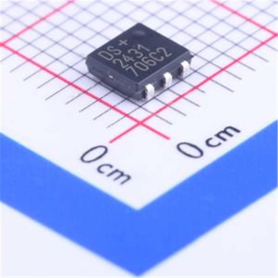 5PCS/LOT DS2431P+T&R (EEPROM)