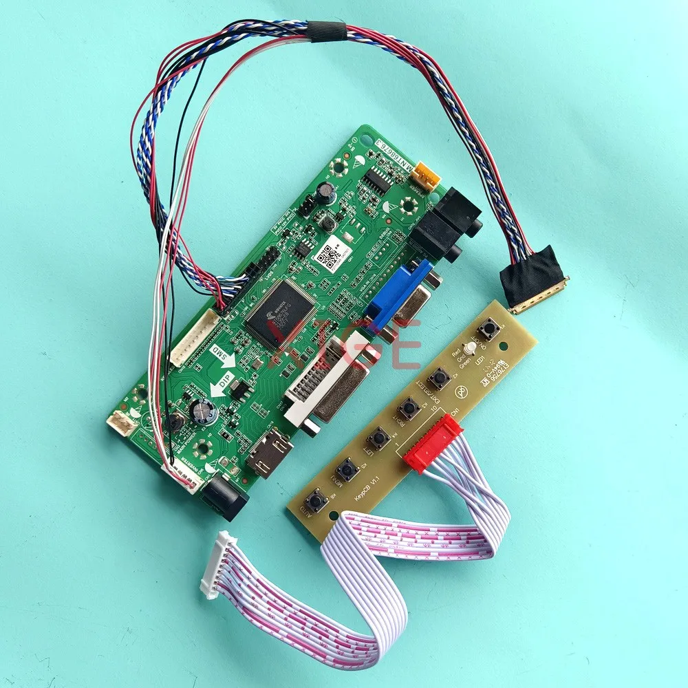

Для LTN140AT16 LTN140AT20 LVDS 40Pin 1366*768 14 "ЖК-экран для ноутбука VGA + DVI WLED M.NT68676 Комплект карт контроллера монитора