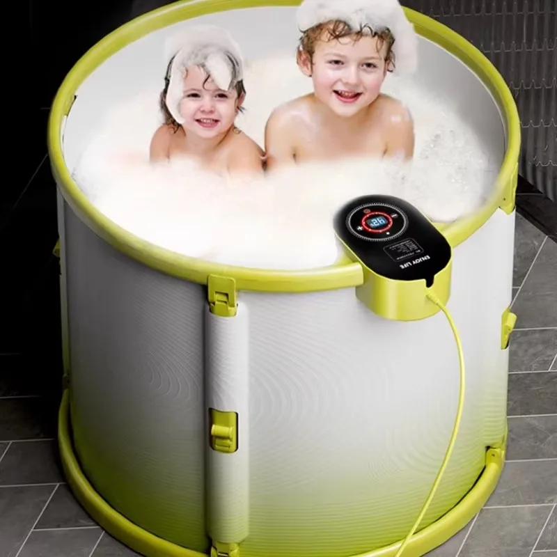 Foldable Bathtub, Big Shower Design, Animals Adults Pliable Style, Large Baby Baignoire Home Furniture