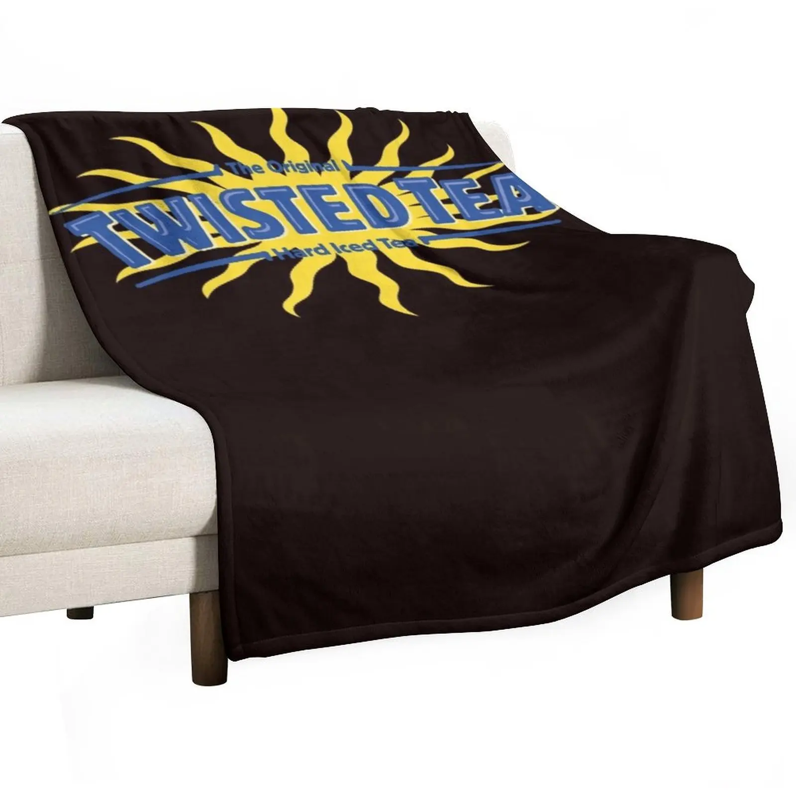 

Twisted Tea Logo Throw Blanket Soft Soft Plaid Decorative Sofa Soft Big Blankets