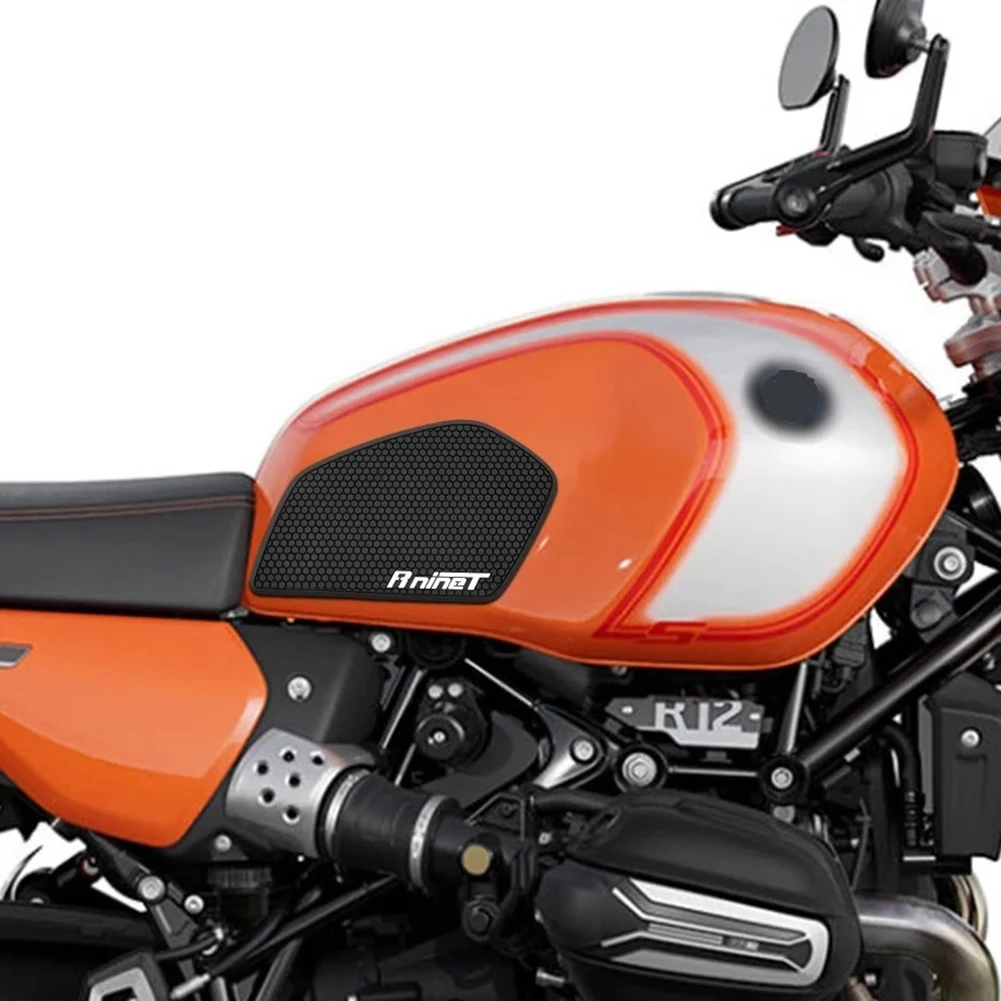 

AT92-Motorcycle Fuel Tank Pads Knee Grip Traction Pad Fuel Tank Pads For BMW R12 NINET