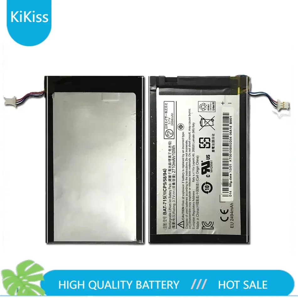 

Tablet Battery For Acer Iconia Tab B1 B1-A71 B1-710 2710mAh BAT-715 (3 Cables Version) with Track Code