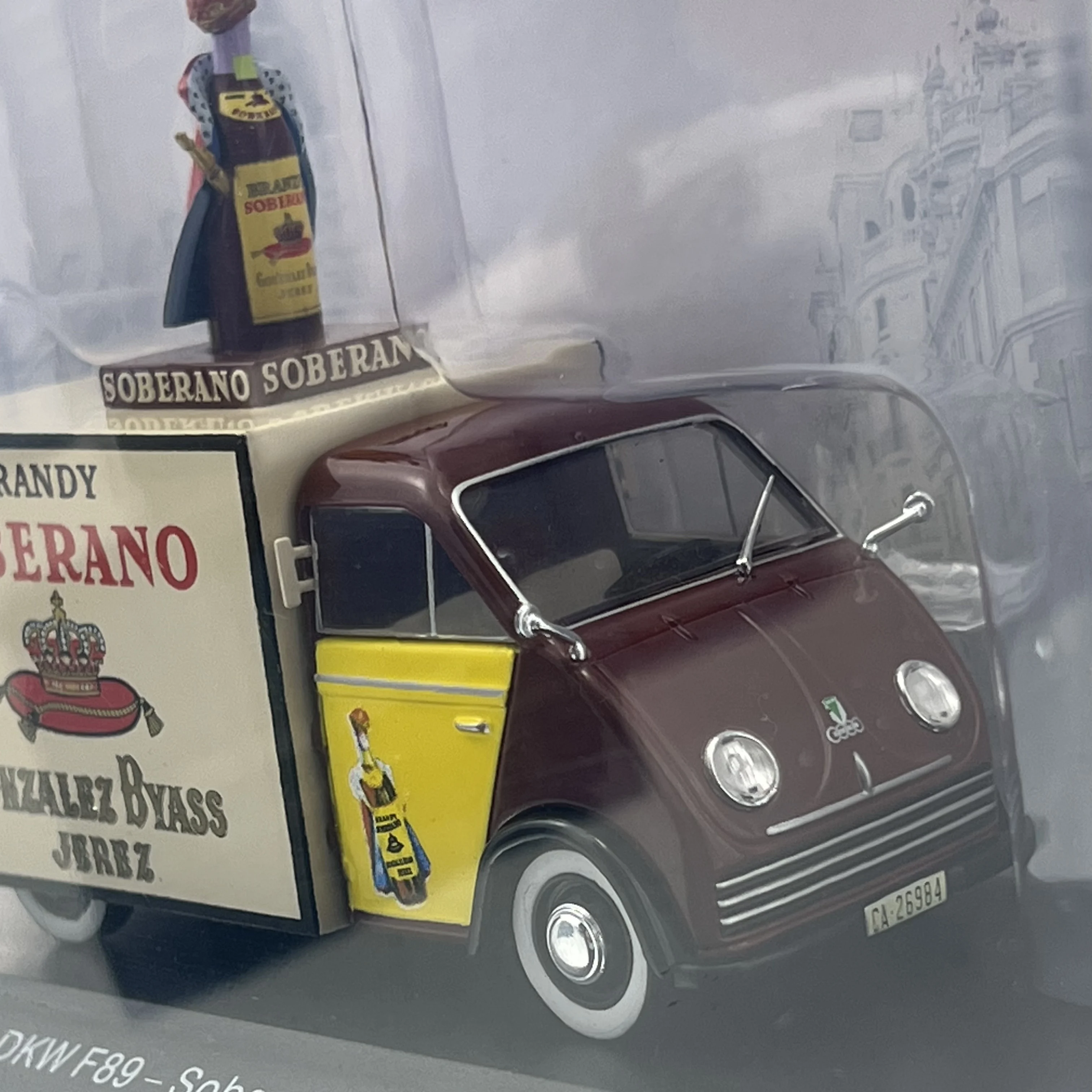 دييكاست 1/43 مقياس ليتل ميراكل سيارة DKW F89 سوبرانو 1960 سبيكة سيارة نموذج تحصيل لعبة هدية تذكارية عرض حلية