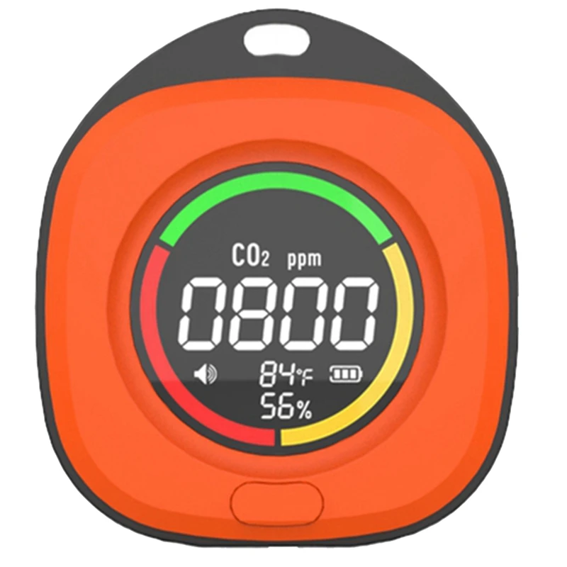 

24-часовая доставка детектор угарного газа и углекислого газа 2-в-1