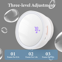 Automatic Soap Dispenser Touchless Electric Foaming Soap Dispenser 280ml USB Rechargeable 3 Level Adjustable Foam Soap Dispenser
